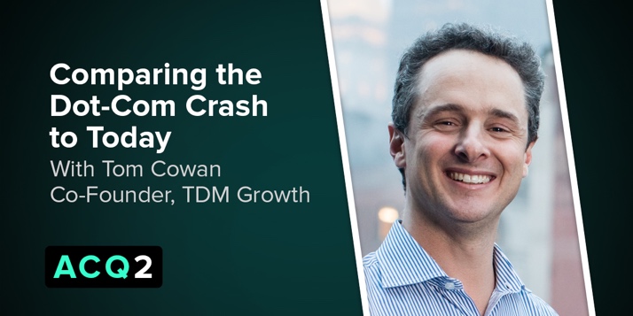 Comparing the Dotcom Crash to Today (with Tom Cowan from TDM): The Complete  History and Strategy